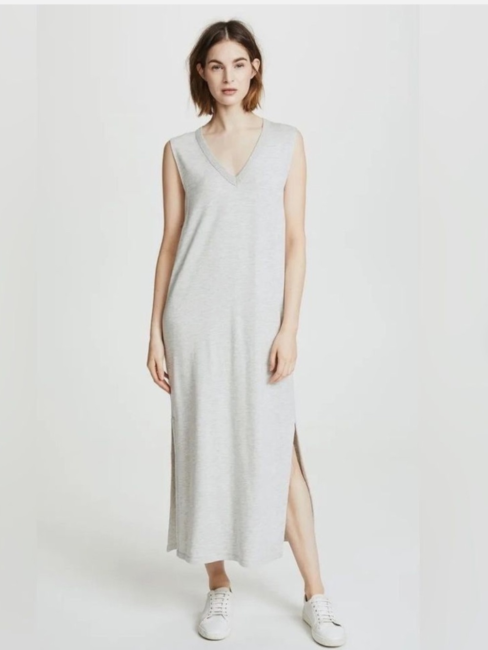 Rag & Bone Phoenix Vee dress heather grey size M medium new with tags